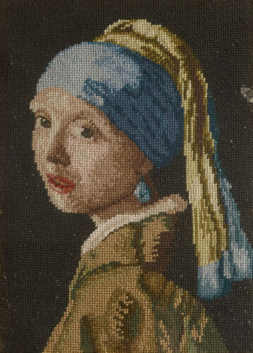 A 'Girl with the Pearl Earring' Cross Stitch