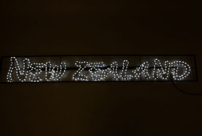 A Light-Up New Zealand Sign