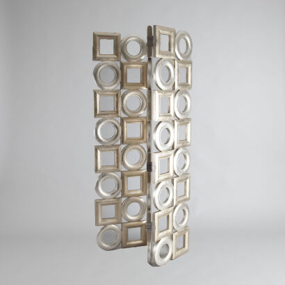 A Retro Geometric Room Divider