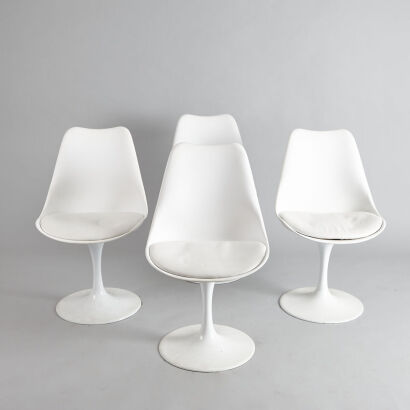 A Set of Four Tulip Chairs