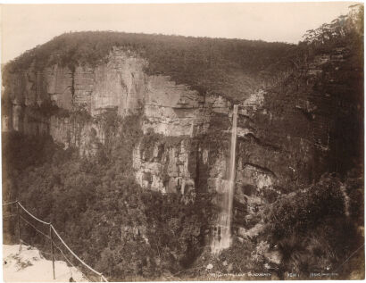 HENRY KING Neu-Sud-Wales: Felsengartin bei Blackheath ("Covett's Leap) (Covett's Leap Blackheath)