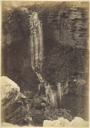 NICHOLAS JOHN CAIRE The Weatherboard Waterfall, Blue Mountains