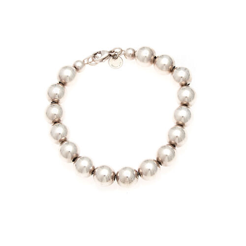 A Sterling Silver Tiffany & Co Beads Bracelet