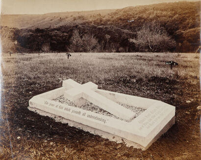 PHOTOGRAPHER UNKNOWN Purewa Cemetary Auckland NZ