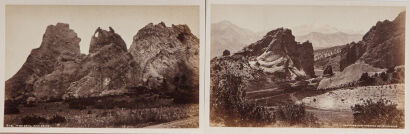 PHOTOGRAPHER UNKNOWN The Seal and Bear; Garden of the Gods and Pikes Peak