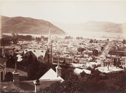 BURTON BROS Wet Jacket Arm, Dunedin from Heriot