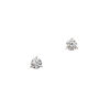 A Pair of 18ct White Gold Diamond Stud Earrings