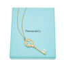 18ct Yellow Gold Tiffany & Co Key Pendant