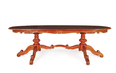 A Victorian Style High Quality Reproduction Dining Table