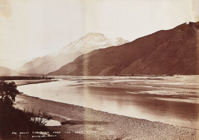 BURTON BROS Mount Earnslaw From the Dart River