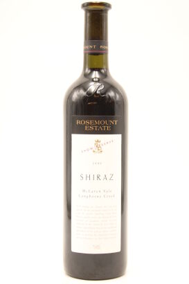 (1) 1999 Rosemount Estate Show Reserve Shiraz, McLaren Vale