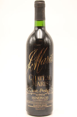 (1) 1993 Chateau Maris Cuvee Prestige, Minervois