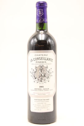 (1) 2001 Chateau La Conseillante, Pomerol