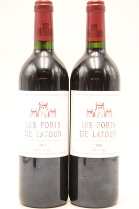 (2) 2001 Chateau Latour 'Les Forts de Latour', Pauillac [JR17.5]
