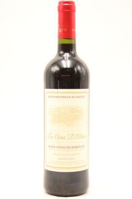 (1) 2014 Chateau Les Amis D'alana, Blaye Cotes De Boedeaux