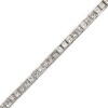 18ct White Gold Diamond Tennis Bracelet