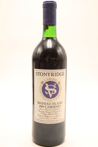 (1) 1989 Stonyridge Larose, Waiheke