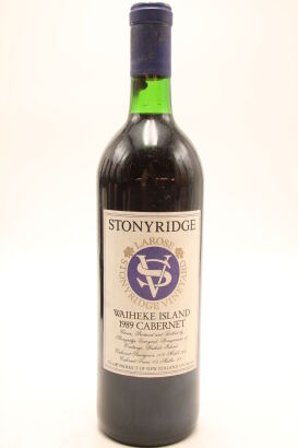 (1) 1989 Stonyridge Larose, Waiheke