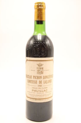 (1) 1983 Chateau Pichon Longueville Comtesse de Lalande, Pauillac [RP98]