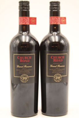 (2) 2017 Church Road Grand Reserve Cabernet Sauvignon - Merlot, Hawke's Bay