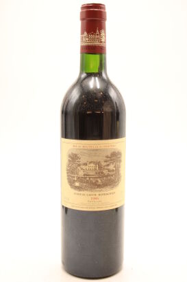 (1) 1986 Chateau Lafite Rothschild, Pauillac [JR18] [RP98]