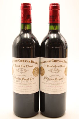 (2) 1998 Chateau Cheval Blanc, Saint-Emilion Grand Cru