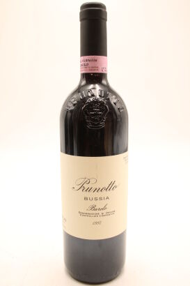 (1) 1997 Prunotto Bussia, Barolo DOCG [JR18]