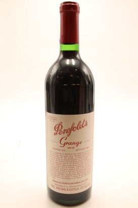 (1) 1991 Penfolds Grange Bin 95, Australia [JR18] [BC95][JO97]