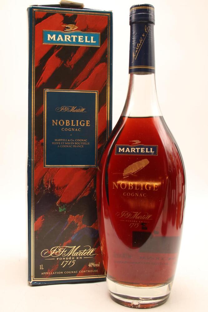未開栓 MARTELL NOBLIGE COGNAC 700ml 40% 1) Martell Noblige Cognac, 40% ABV