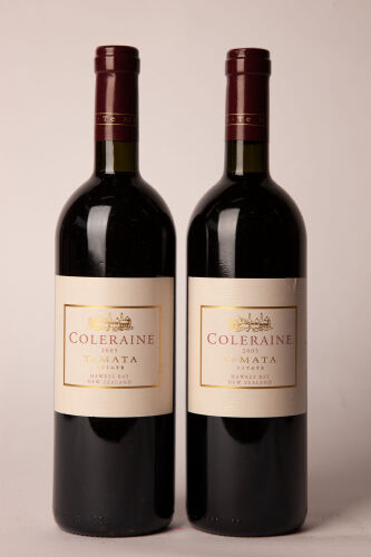 (2) 2005 Te Mata Coleraine , Hawkes Bay