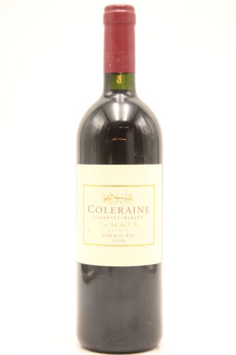 (1) 1998 Te Mata Estate Coleraine, Hawke's Bay