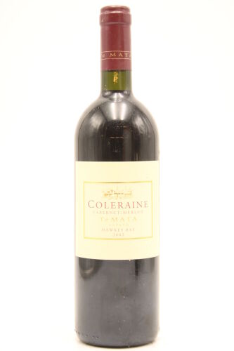(1) 2002 Te Mata Estate Coleraine, Hawke's Bay