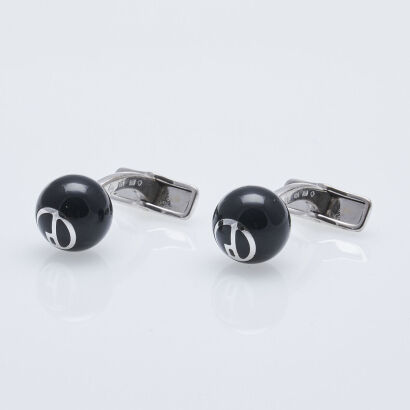 Dunhill Sterling Silver Cuff-links