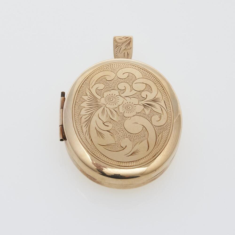 Large Gold Plated Locket