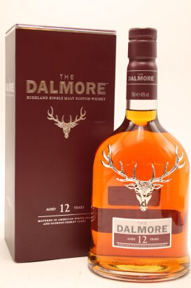(1) Dalmore 12 Year Old Single Malt Scotch Whisky, 40% ABV (GB)