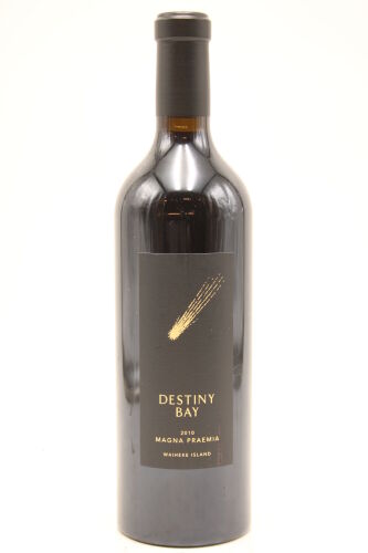 (1) 2010 Destiny Bay 'Magna Praemia', Waiheke Island [JR17.5] [BC98]