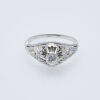 Platinum Vintage Diamond Ring