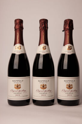 (3) 2012 Seppelts Original Sparkling Shiraz, Victoria