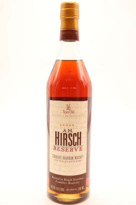 (1) A.H. Hirsch Reserve 16 Year Old Straight Bourbon Whiskey, 45.8% ABV