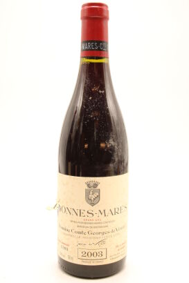 (1) 2003 Domaine Comte Georges de Vogue Bonnes-Mares Grand Cru, Cote de Nuits (STL)