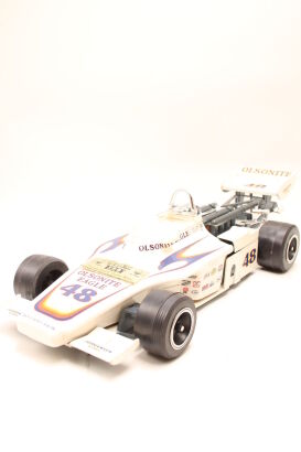 (1) 1975 Jim Beam Olsonite Eagle # 48 Indy Race Car Decanter