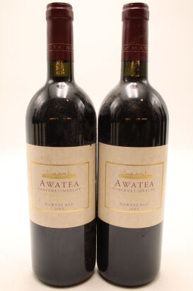 (2) 2005 Te Mata Estate Awatea Cabernets Merlot, Hawke's Bay