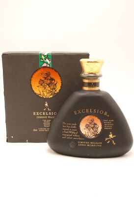 (1) 1947 Johnnie Walker Excelsior bottled in 1997, 43% ABV, 750ml (GB)