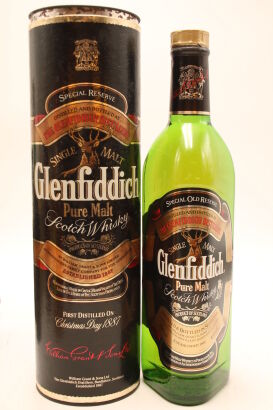 (1) Glenfiddich Special Old Reserve Single Malt Scotch Whisky, circa 1980s