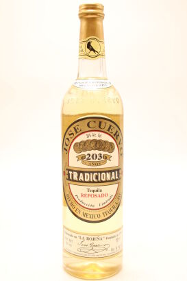 (1) Jose Cuervo 203 Anos Tradicional Reposado, 38% ABV