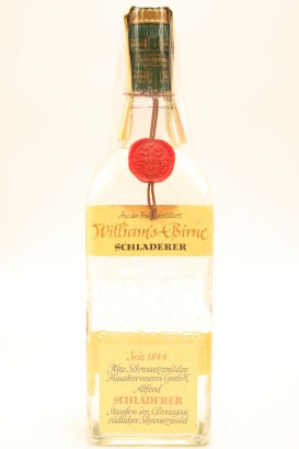 (1) Schladerer Williams Birne Pear Eaux de Vie, 40% ABV