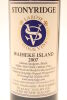 (1) 2007 Stonyridge Vineyard Larose, Waiheke Island - 4