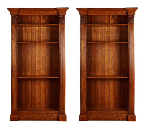 A Pair of Regency Style Bookcases