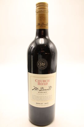 (1) 2015 Church Road McDonald Series Merlot, Hawke's Bay