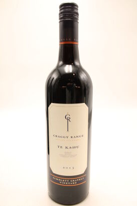 (1) 2013 Craggy Range Te Kahu, Gimblett Gravels